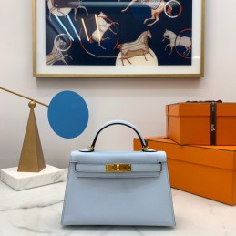 Mini Kelly Light Blue...