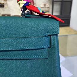 Green Kelly 28 Bag