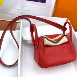 Mini Lindy Red and Cream...