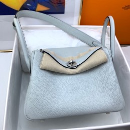 Lindy Pale Blue and Cream...