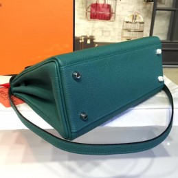 Green Kelly 28 Bag