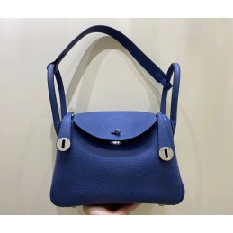 Lindy Blue Leather Silver...