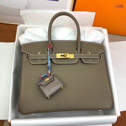 Birkin 30 Etoupe Leather...