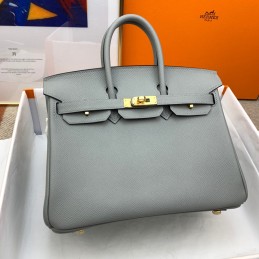 Birkin 25 Pearl Grey...