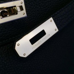 Navy Blue Kelly 32 Bag
