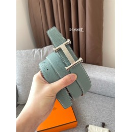 Sage Green Leather Silver...
