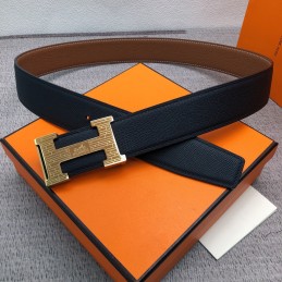 Black and Tan Leather Gold...