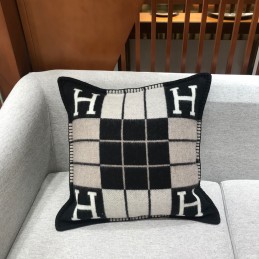 Avalon Black and Cream Wool...