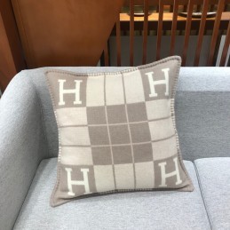 Avalon Taupe and Cream Wool...