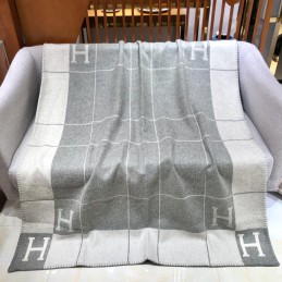 Avalon Grey and Cream Wool...