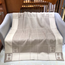 Avalon Taupe and Cream Wool...