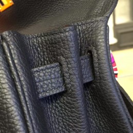Navy Blue Kelly 32 Bag