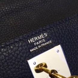Navy Blue Kelly 32 Bag