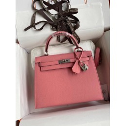 Kelly 25 Pink Leather...