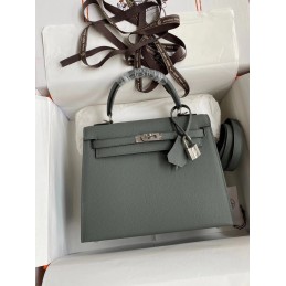 Kelly 25 Sage Green Leather...