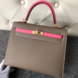 Kelly 25 Etoupe and Pink...