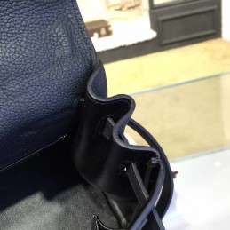 Navy Blue Kelly 32 Bag