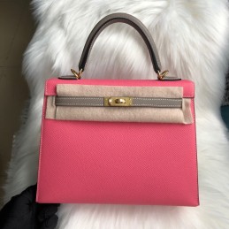 Kelly 25 Fuchsia and Taupe...