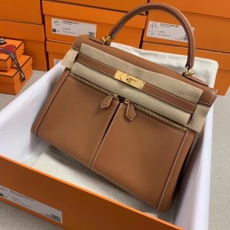 Kelly 28 Camel and Cream...