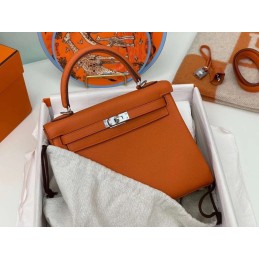 Kelly 28 Orange Leather...