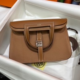Halzan Tan Leather Silver...