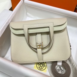 Halzan Off White Leather...