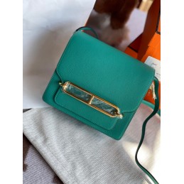 Roulis Teal Green Leather...