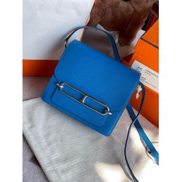 Roulis Blue Leather Silver...