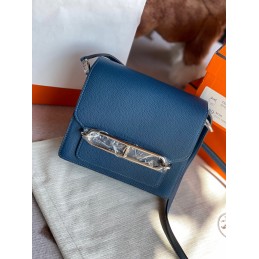 Roulis Denim Blue Leather...
