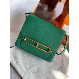 Roulis Green Leather Gold...