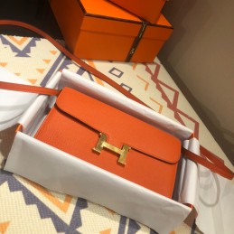 Constance Orange Leather...
