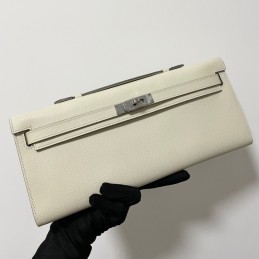Kelly Cut Off White Leather...