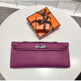 Kelly Cut Purple Leather...