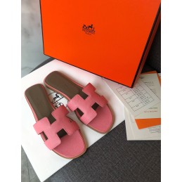 Oran Pink Leather Silver...