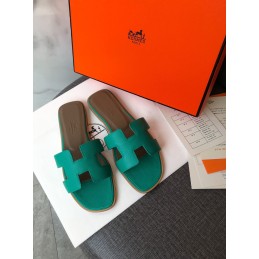 Oran Teal Green Leather...