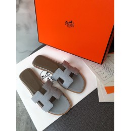 Oran Light Grey Leather...