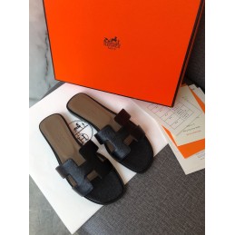 Oran Black Leather Silver...