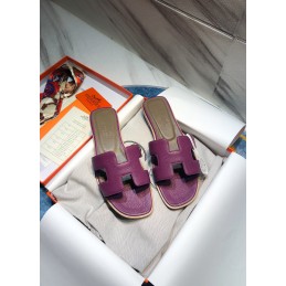 Oran Purple Leather Silver...