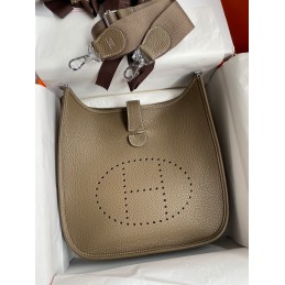 Evelyne PM Etoupe Leather...