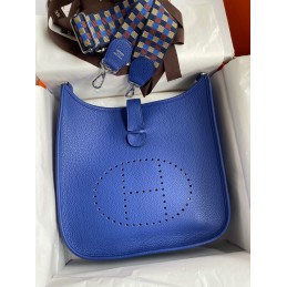 Evelyne PM Blue Leather...