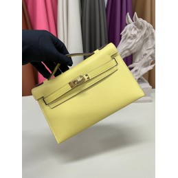 Kelly Pochette Pale Yellow...