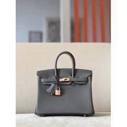 Birkin 25 Graphite Grey...