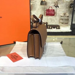Tan Constance Mini 18 Palladium Hardware Bag