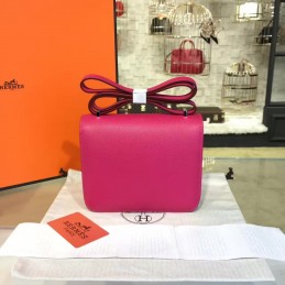 Fuchsia Constance Mini 18 Palladium Hardware Bag