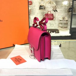 Fuchsia Constance Mini 18 Palladium Hardware Bag