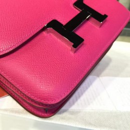 Fuchsia Constance Mini 18 Palladium Hardware Bag