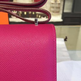 Fuchsia Constance Mini 18 Palladium Hardware Bag