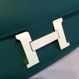 Green Constance Mini 18 Gold Hardware Bag