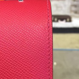 Red Constance Mini 18 Palladium Hardware Bag