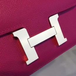 Fuchsia Constance Mini 18 Gold Hardware Bag